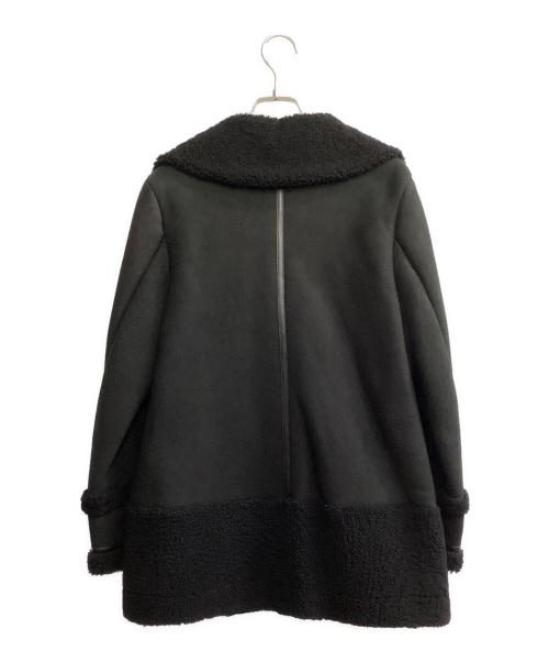 LOUNIE（ルーニー）LOUNIE (ルーニー) ムートンコート ブラック サイズ:36の古着・服飾アイテム