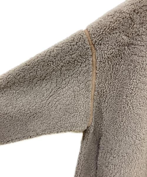 LOUNIE（ルーニー）LOUNIE (ルーニー) ムートンコート グレー サイズ:36の古着・服飾アイテム