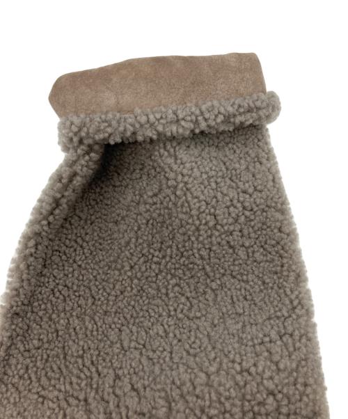 LOUNIE（ルーニー）LOUNIE (ルーニー) ムートンコート グレー サイズ:36の古着・服飾アイテム