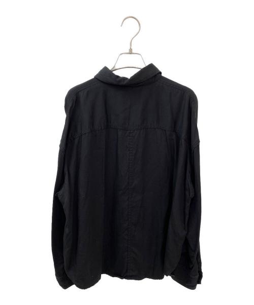 Plage（プラージュ）Plage (プラージュ) glossy short シャツ ブラック サイズ:Freeの古着・服飾アイテム