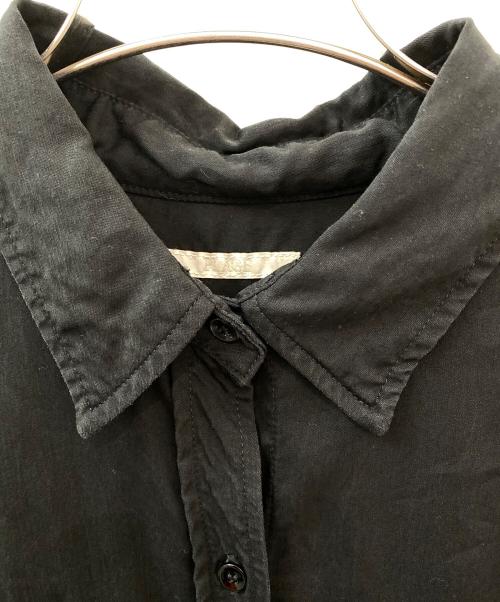 Plage（プラージュ）Plage (プラージュ) glossy short シャツ ブラック サイズ:Freeの古着・服飾アイテム