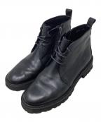 MARGARET HOWELL ideaマーガレット ハウエル アイディア）の古着「チャッカブーツ　MARGARET HOWELL idea（マーガレットハウエルアイディア）　」｜ブラック