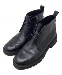 MARGARET HOWELL idea（マーガレット ハウエル アイディア）の古着「チャッカブーツ　MARGARET HOWELL idea（マーガレットハウエルアイディア）　」｜ブラック