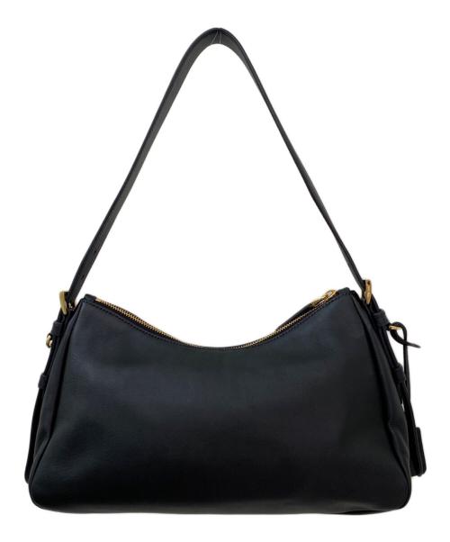 PRADA（プラダ）PRADA (プラダ) エメ ミディアム レザー ショルダーバッグ ブラック サイズ:ミディアムの古着・服飾アイテム