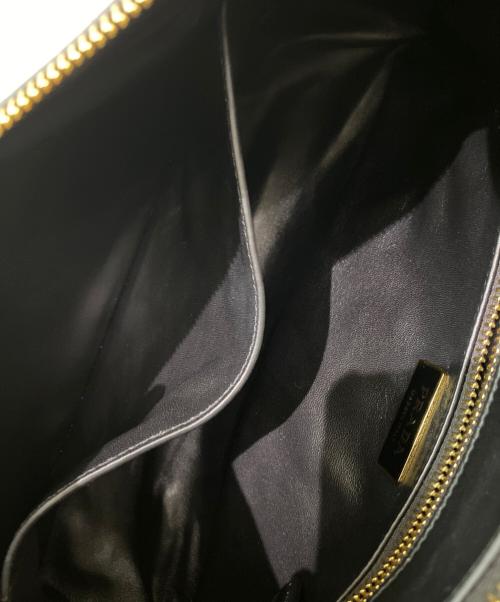 PRADA（プラダ）PRADA (プラダ) エメ ミディアム レザー ショルダーバッグ ブラック サイズ:ミディアムの古着・服飾アイテム