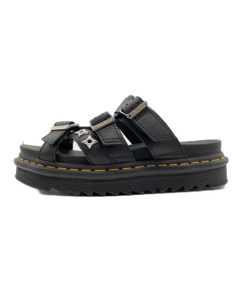 Dr.Martens（ドクターマーチン）Dr.Martens (ドクターマーチン) サンダル ブラック サイズ:38の古着・服飾アイテム