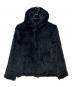ISAMU KATAYAMA BACKLASH（イサムカタヤマ・バックラッシュ）の古着「SNAP-HOODIE JACKET / RABBIT-FUR-KNIT」｜ブラック