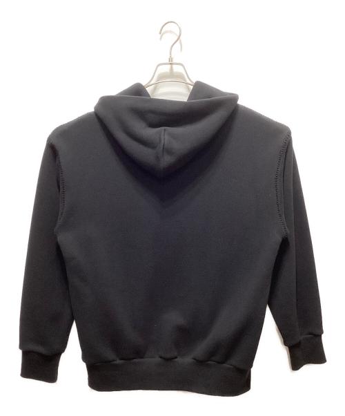 ONE GRAVITY（ワングラヴィティ）ONE GRAVITY (ワングラヴィティ) リバースシーム ジップフーディー ブラック サイズ:Mの古着・服飾アイテム