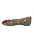中古・古着 GUCCI (グッチ) GG Supreme ballet flat ベージュ サイズ:37 1/2：15000円