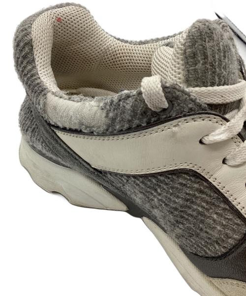 CHANEL（シャネル）CHANEL (シャネル) ココマークローカットスニーカー グレー サイズ:37の古着・服飾アイテム