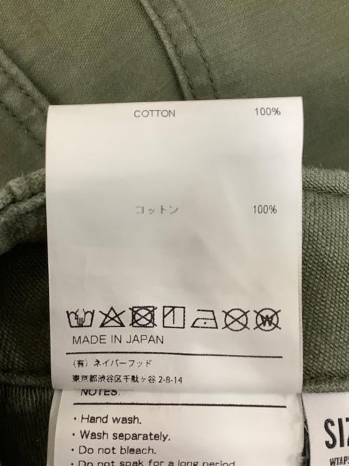 WTAPS（ダブルタップス）WTAPS (ダブルタップス) BRDT-PTM01　WMILL-TROUSER02 オリーブ サイズ:2の古着・服飾アイテム