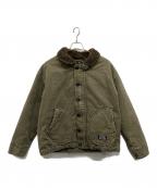 NEIGHBORHOODネイバーフッド）の古着「加工N-1 DECK JK . CO ジャケット」｜オリーブ