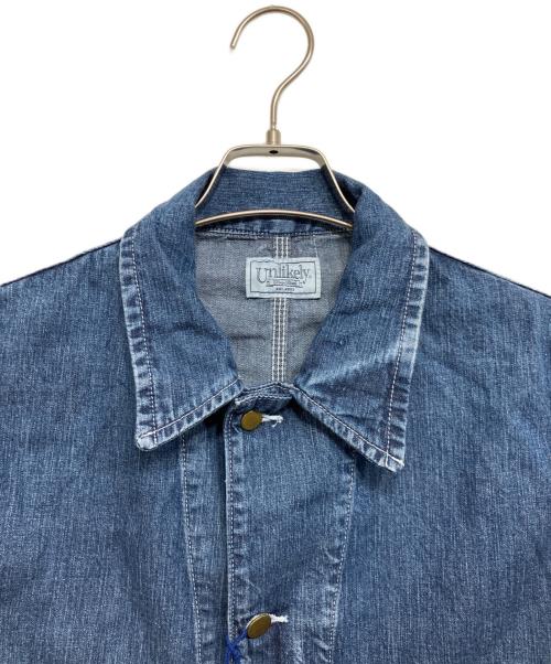 Unlikely（アンライクリー）Unlikely (アンライクリー) Unlikely City Chore Jacket インディゴ サイズ:Ｍ 未使用品の古着・服飾アイテム