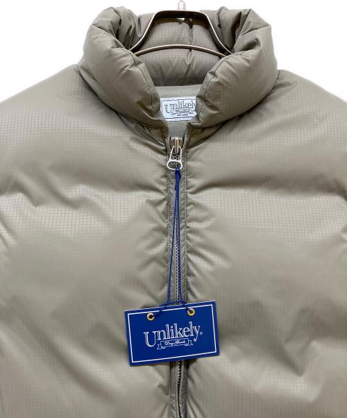 Unlikely（アンライクリー）Unlikely (アンライクリー) Unlikely Simple Down Vest ベージュ サイズ:Mの古着・服飾アイテム
