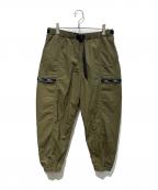 WTAPSダブルタップス）の古着「TRACKS TROUSERS NYLON TUSSAH　221BRDT-PTM02」｜オリーブ