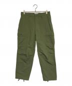 WTAPSダブルタップス）の古着「MILT9601 / TROUSERS / NYCO. RIPSTOP」｜オリーブ