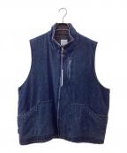 Stripes For Creativeストライプ フォー クリエイティブ）の古着「WORKER DENIM VEST」｜インディゴ