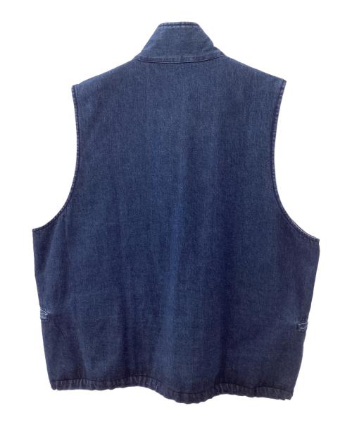 Stripes For Creative（ストライプ フォー クリエイティブ）Stripes For Creative (ストライプ フォー クリエイティブ) WORKER DENIM VEST インディゴ サイズ:XLの古着・服飾アイテム