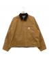 Carhartt WIP（カーハートダブリューアイピー）の古着「INVINCIBLE REVERSIBLE DETROIT JACKET MAX」｜ブラウン×グレー