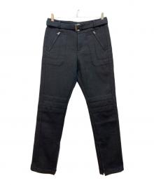 sacai（サカイ）の古着「Wool Melton Pants」｜ブラック