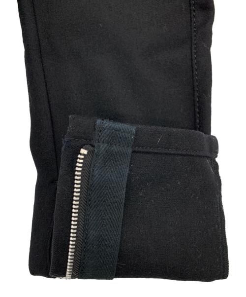 sacai（サカイ）sacai (サカイ) Wool Melton Pants ブラック サイズ:1の古着・服飾アイテム