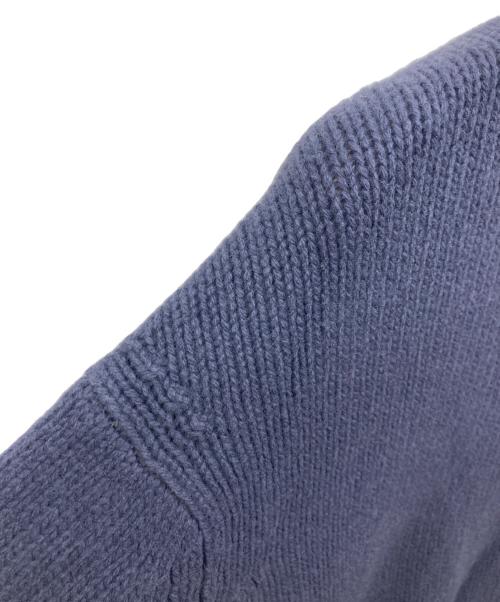 GALERIE VIE（ギャルリーヴィー）GALERIE VIE (ギャルリーヴィー) ファインウールクルーネックプルオーバー ネイビー サイズ:SIZE Sの古着・服飾アイテム