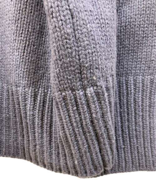 GALERIE VIE（ギャルリーヴィー）GALERIE VIE (ギャルリーヴィー) ファインウールクルーネックプルオーバー ネイビー サイズ:SIZE Sの古着・服飾アイテム