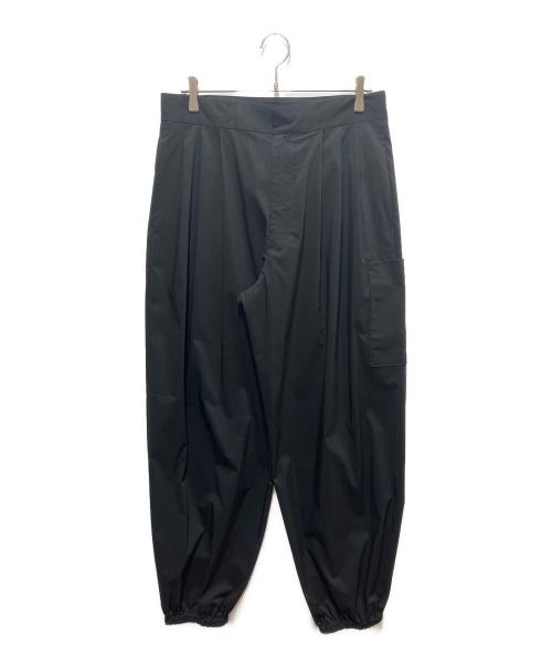 QUALIA（クオリア）QUALIA (クオリア) light adjustable pants ブラック サイズ:Bの古着・服飾アイテム