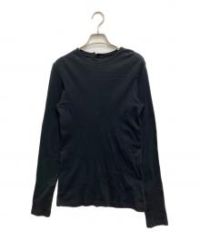 I’m/matereal（イマテリアル）の古着「crew neck button cut and sew」｜ブラック