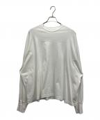 QUALIAクオリア）の古着「long sleeve T shirt」｜ホワイト