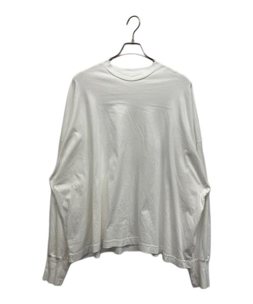 QUALIA（クオリア）QUALIA (クオリア) long sleeve T shirt ホワイト サイズ:Freeの古着・服飾アイテム