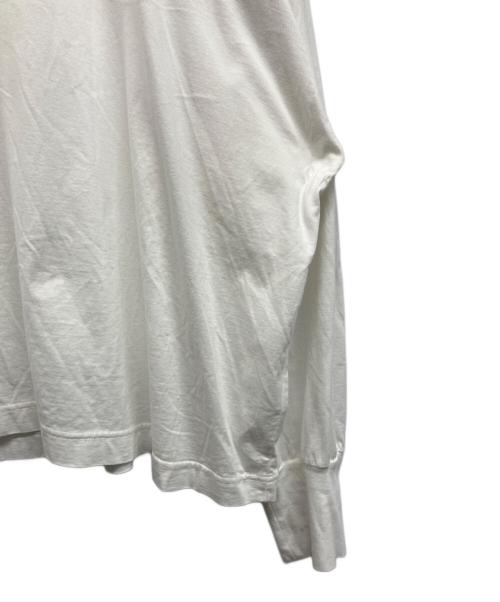 QUALIA（クオリア）QUALIA (クオリア) long sleeve T shirt ホワイト サイズ:Freeの古着・服飾アイテム