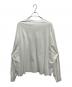 QUALIA (クオリア) long sleeve T shirt ホワイト サイズ:Free：5000円
