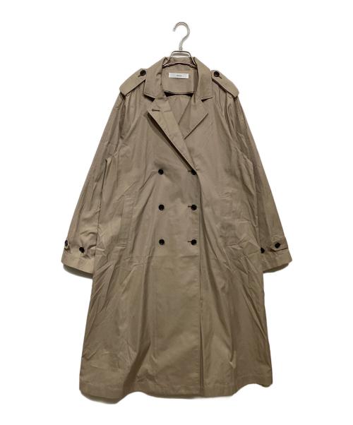 deres（デレス）deres (デレス) Winona/weightlessness silk trench coat モカ サイズ:Free 未使用品の古着・服飾アイテム
