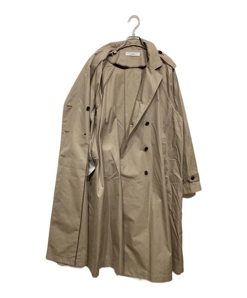 deres（デレス）deres (デレス) Winona/weightlessness silk trench coat モカ サイズ:Free 未使用品の古着・服飾アイテム