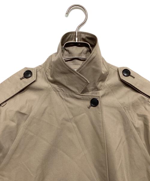 deres（デレス）deres (デレス) Winona/weightlessness silk trench coat モカ サイズ:Free 未使用品の古着・服飾アイテム