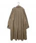 deres (デレス) Winona/weightlessness silk trench coat モカ サイズ:Free 未使用品：40000円