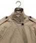 中古・古着 deres (デレス) Winona/weightlessness silk trench coat モカ サイズ:Free 未使用品：40000円