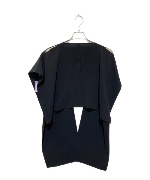 I’m/matereal（イマテリアル）I’m/matereal (イマテリアル) breeze enveloped stole ブラック サイズ:FREEの古着・服飾アイテム