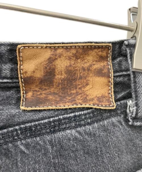 THE BLUEST OVERALLS（ザ ブルーエスト オーバーオールズ）THE BLUEST OVERALLS (ザ ブルーエスト オーバーオールズ) BIG T DENIM PANTS ブラック サイズ:81cm(W32)の古着・服飾アイテム