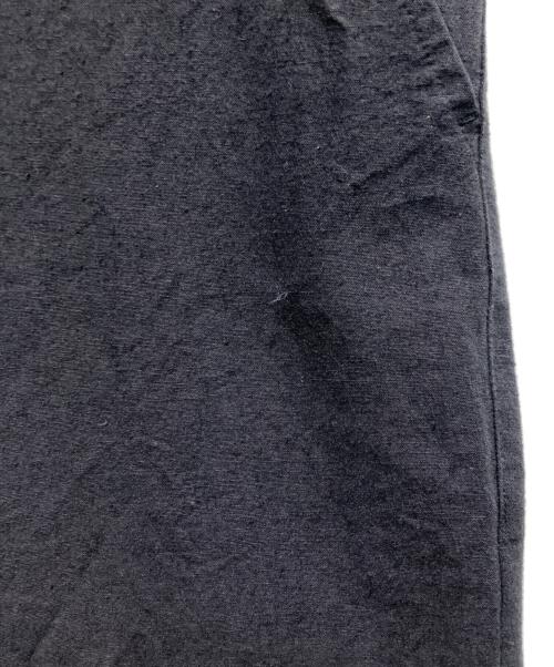 confect（コンフェクト）CONFECT (コンフェクト) コットンリネンウール馬布ワイドパンツ ブラック サイズ:3の古着・服飾アイテム