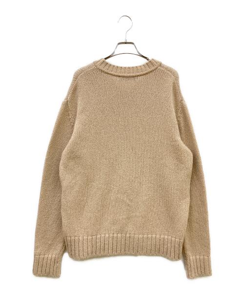 BluBre（ブルブレ）BluBre (ブルブレ) キャメルチルデンセーター ブラウン サイズ:Lの古着・服飾アイテム