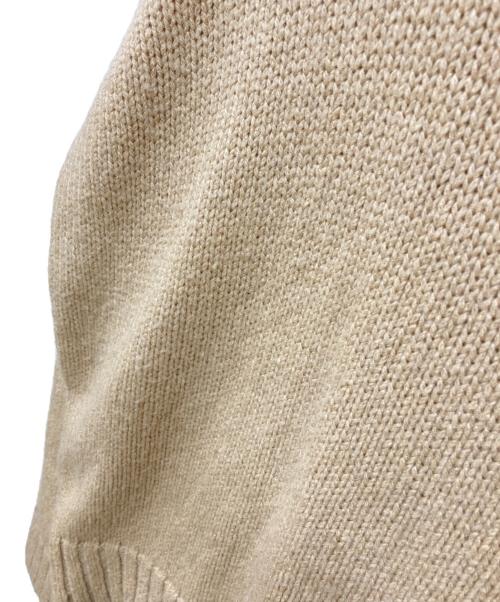 BluBre（ブルブレ）BluBre (ブルブレ) キャメルチルデンセーター ブラウン サイズ:Lの古着・服飾アイテム