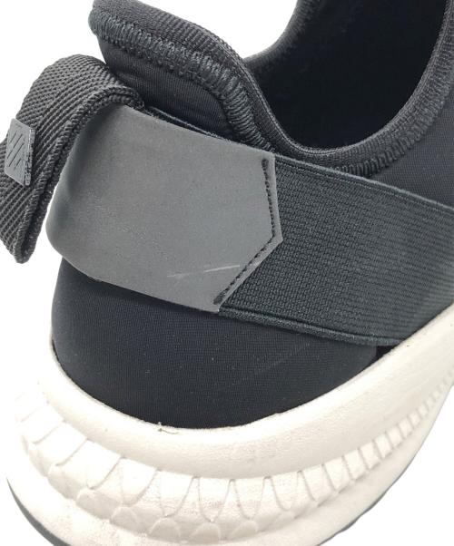 WH（ダブルエイチ）WH (ダブルエイチ) ニットスニーカー ブラック サイズ:不明の古着・服飾アイテム