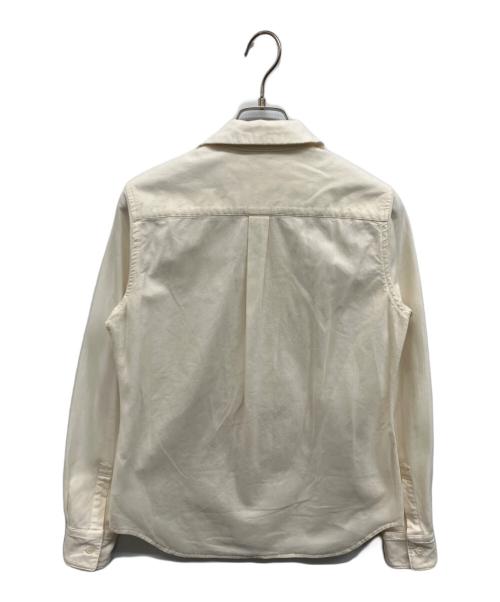 COMME des GARCONS（コムデギャルソン）COMME des GARCONS (コムデギャルソン) ラウンドカラーシャツ アイボリー サイズ:XSの古着・服飾アイテム