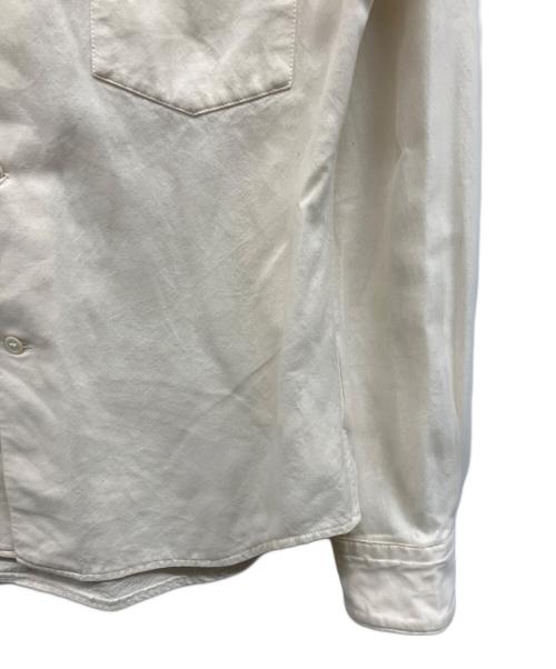 COMME des GARCONS（コムデギャルソン）COMME des GARCONS (コムデギャルソン) ラウンドカラーシャツ アイボリー サイズ:XSの古着・服飾アイテム