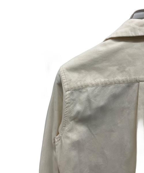 COMME des GARCONS（コムデギャルソン）COMME des GARCONS (コムデギャルソン) ラウンドカラーシャツ アイボリー サイズ:XSの古着・服飾アイテム