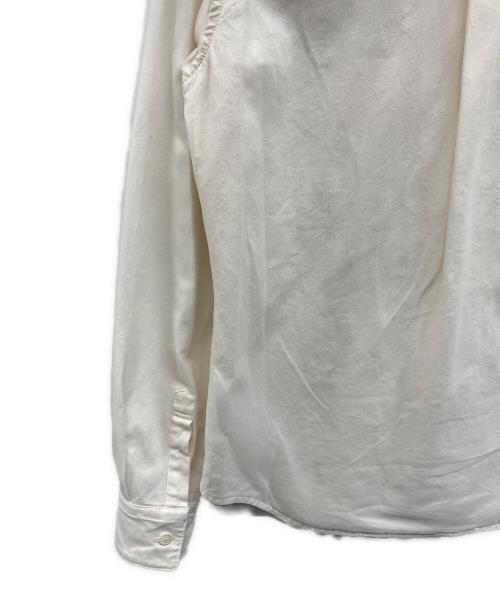 COMME des GARCONS（コムデギャルソン）COMME des GARCONS (コムデギャルソン) ラウンドカラーシャツ アイボリー サイズ:XSの古着・服飾アイテム