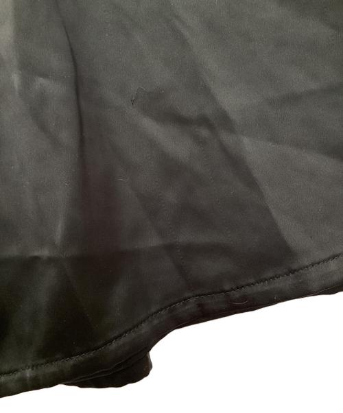 adidas（アディダス）adidas (アディダス) LONG SATIN SKIRT ブラック サイズ:Lの古着・服飾アイテム