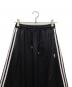adidas (アディダス) LONG SATIN SKIRT ブラック サイズ:L：3000円